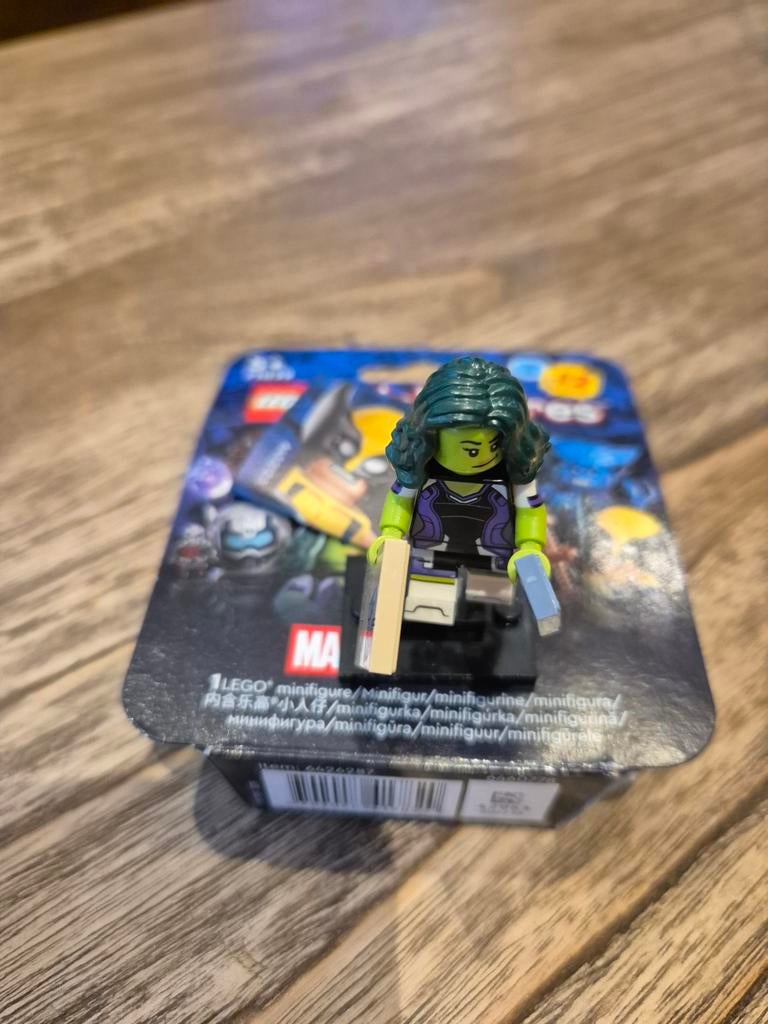 LEGO Marvel Minifiguur Gamora (71039), Compleet, Lego, Ophalen of Verzenden, Zo goed als nieuw