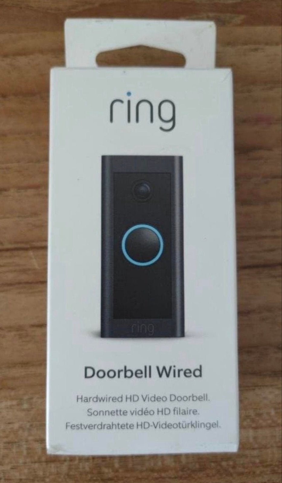 Ring Doorbell Wired - Nieuw in verpakking, Ophalen, Bewegingsdetectiesensor, Nieuw, Bedraad