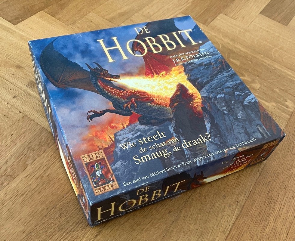 Hobbit spel, Hobby en Vrije tijd, Gezelschapsspellen | Bordspellen, Ophalen of Verzenden, Zo goed als nieuw