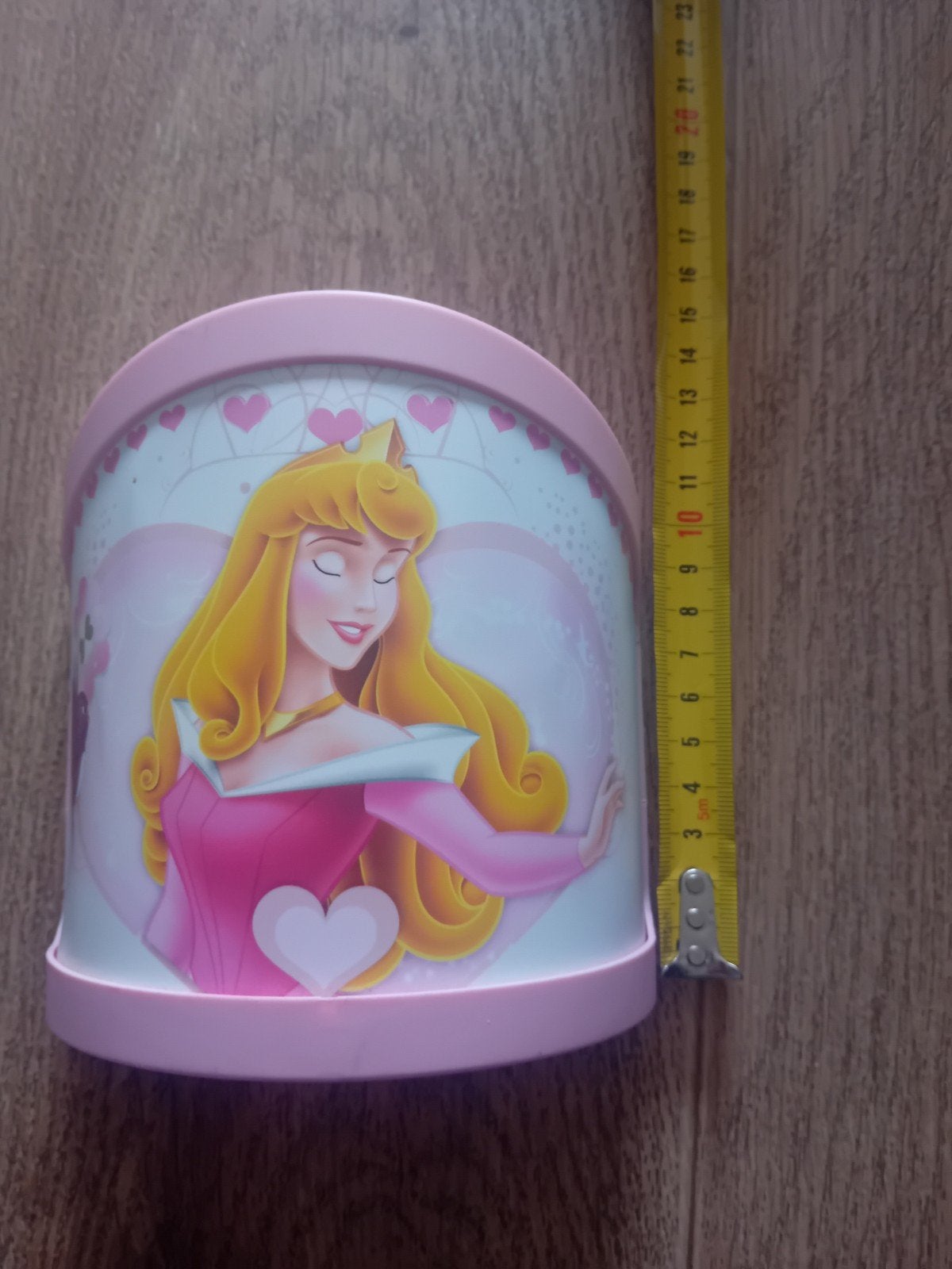 Prinsessenlamp Roze - Slaap Lekker Aurora, Ophalen, Overige merken, Gebruikt, Kunststof
