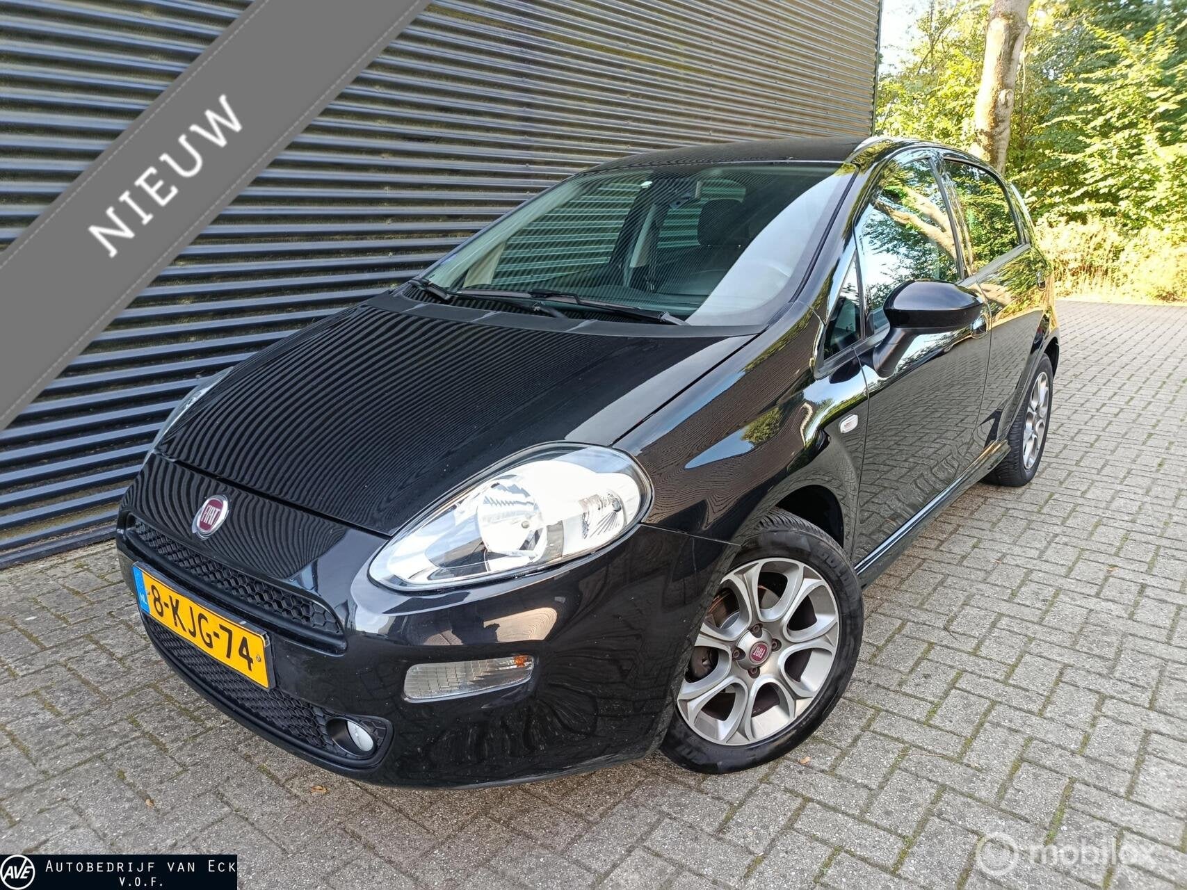 Fiat Punto Evo 0.9 TwinAir Pop 5drs, Navi, airco, cruise, Auto's, Voorwielaandrijving, Euro 5, Gebruikt, Handgeschakeld