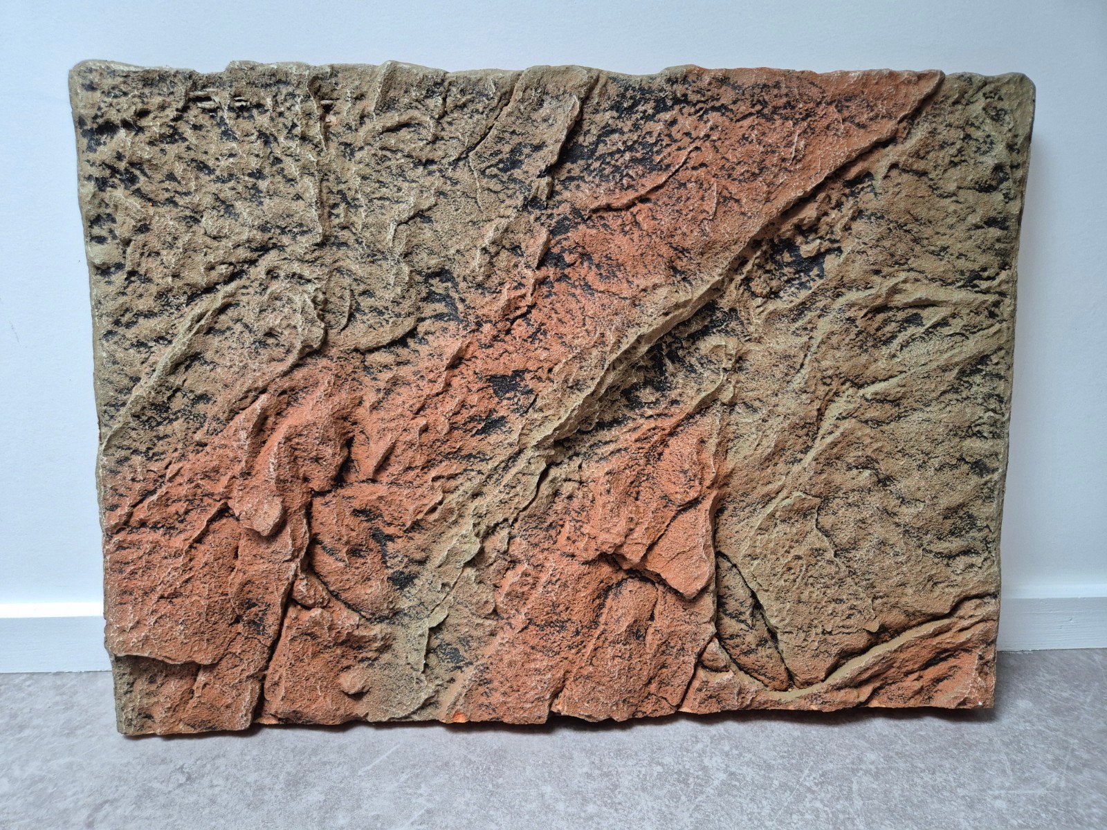 Juwel Achterwand Cliff Dark (56x39cm), Ophalen, Zo goed als nieuw, Terrarium of Paludarium