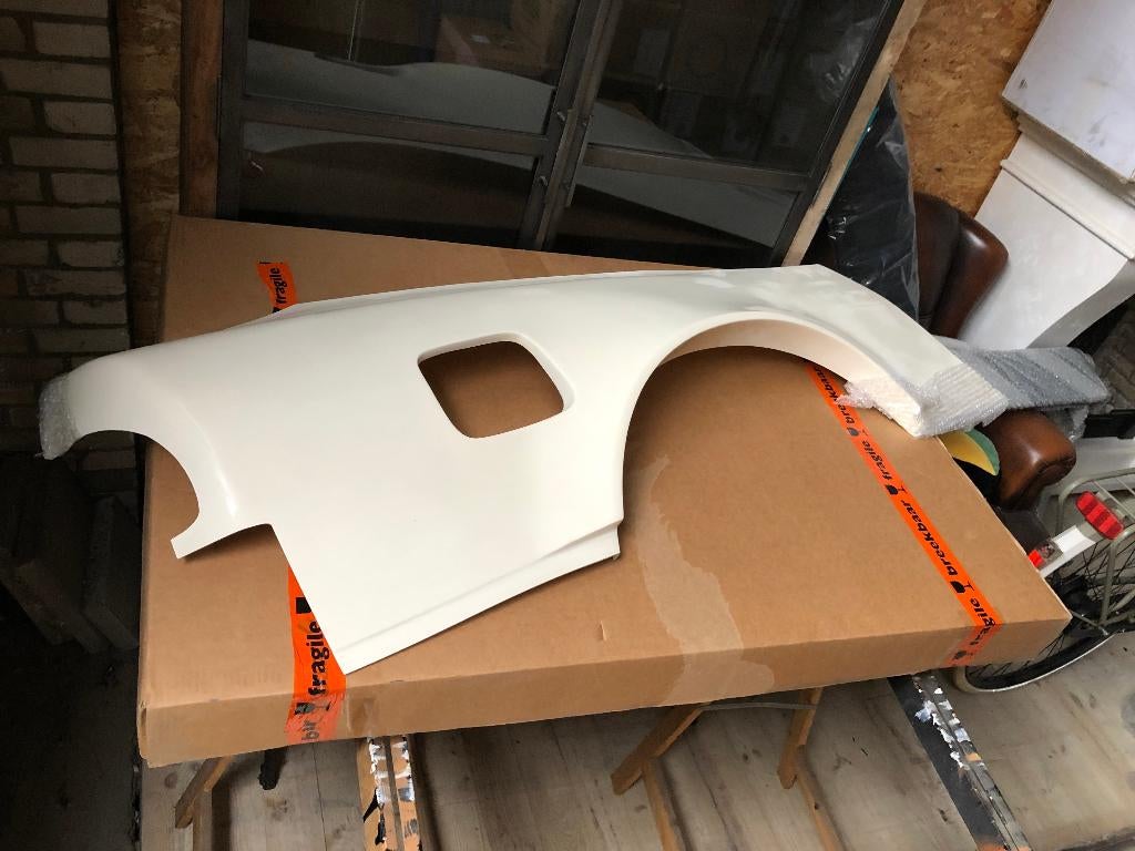 Origin Lab 55mm wide rear fenders - Nissan 200sx S13
