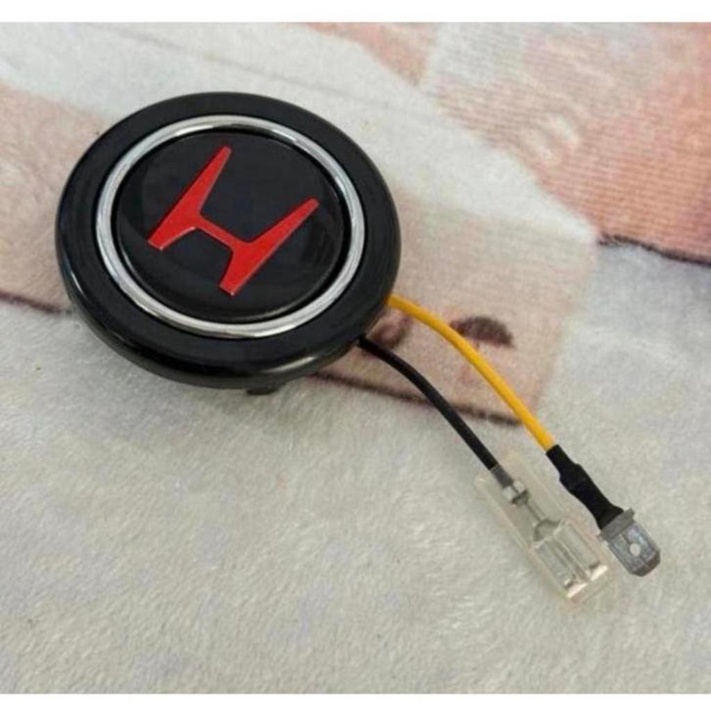 Sportstuur claxon toeter druk-knop Honda type-R toeterknop, Ophalen of Verzenden, H, H, H