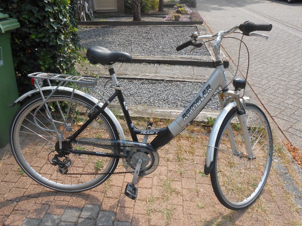damesfiets rambler, Gebruikt, Velgrem, 47 tot 50 cm, Versnellingen
