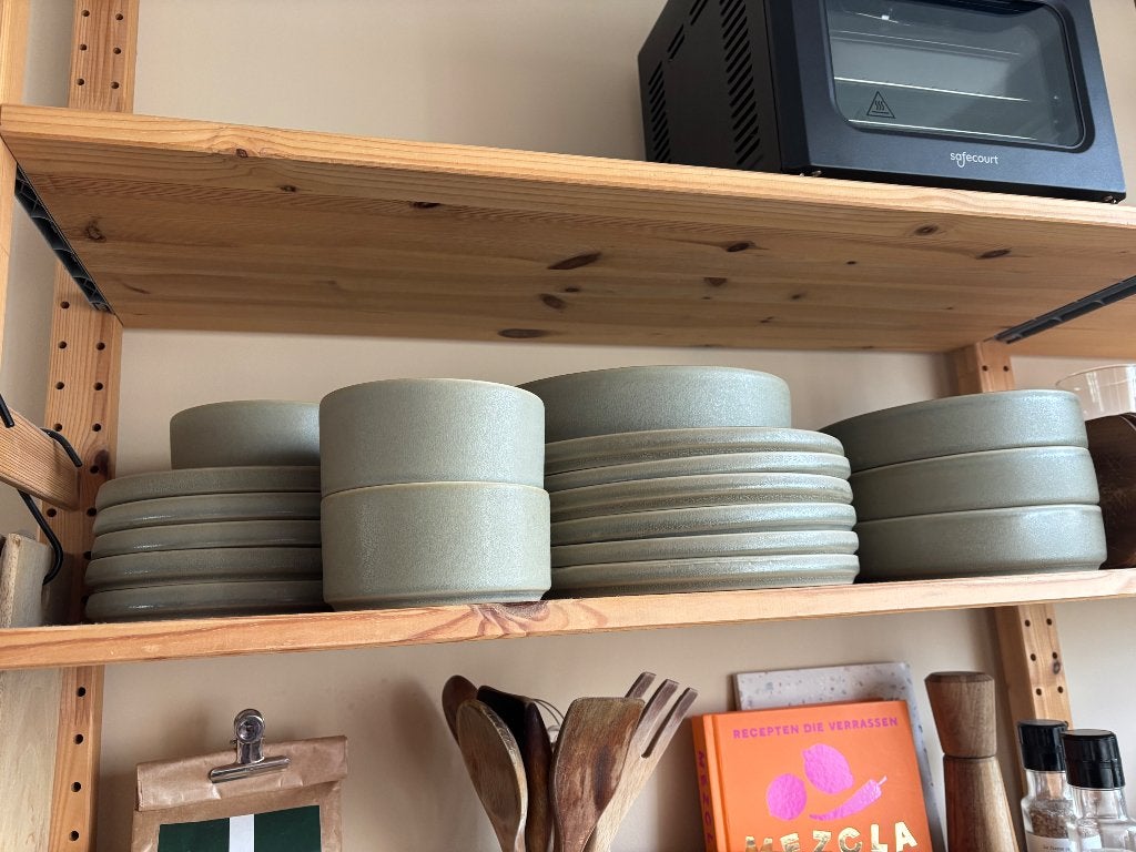Kwantum Ava Servies Groen, Huis en Inrichting, Ophalen, Overige merken, Keramiek, Nieuw