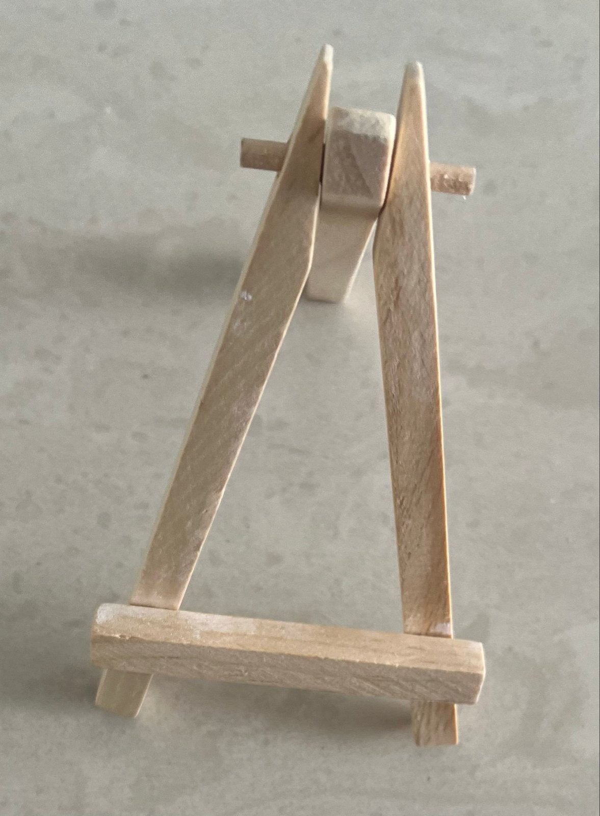 Mini houten schildersezel  voor kleine kunstwerken ( nieuw), Ophalen of Verzenden, Nieuw
