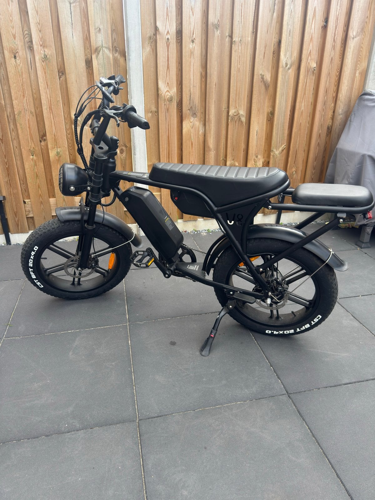 Fatbike ouxi v8 max met dubbele accu, Gebruikt, 51 tot 55 cm, 50 km per accu of meer, Ophalen
