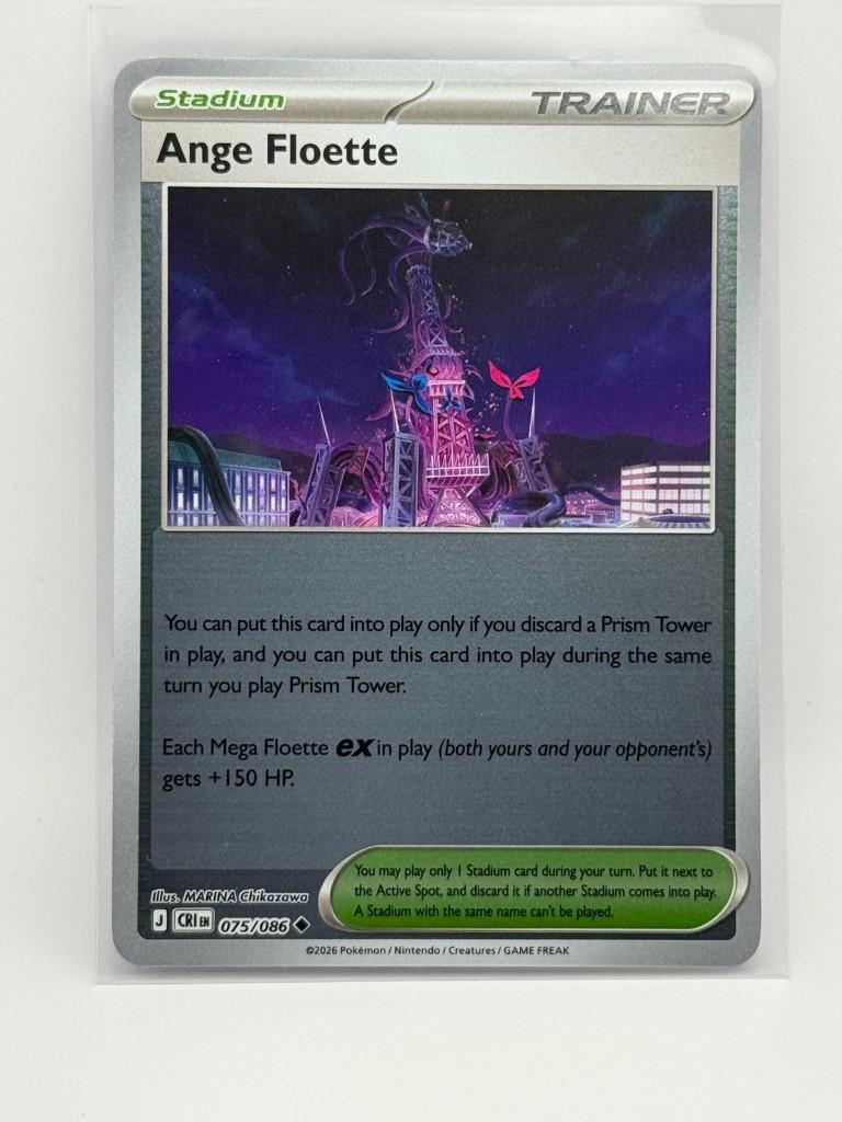 Ange Floette [Reverse Holo] #75 Pokemon Chaos Rising 1, Ophalen of Verzenden, Nieuw, Losse kaart