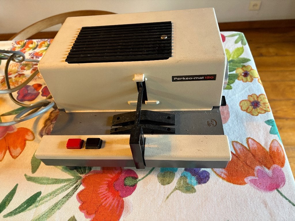PERKEO MAT 150 Diaprojector, Audio, Tv en Foto, Ophalen of Verzenden, Gebruikt