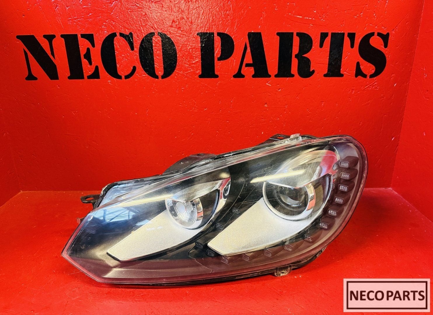 VW GOLF 6 XENON LED KOPLAMP 5K1941751D ORIGINEEL, Auto-onderdelen, Verlichting, Gebruikt, -, Volkswagen, -