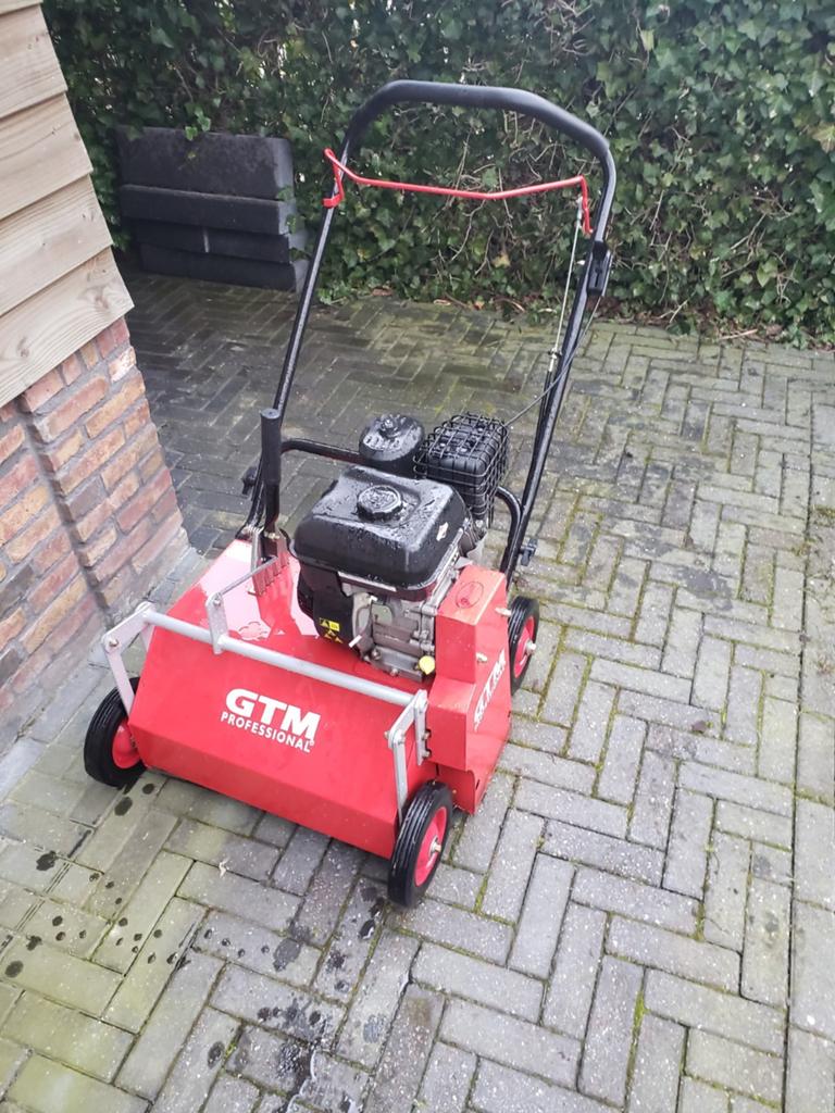 Verticuteer machine mos vilt gazon, Ophalen, Elektrisch