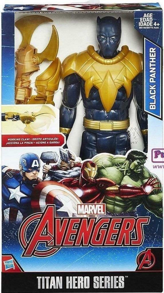 Nieuwe grote Avengers Titan Black Panther met accessoires, Ophalen of Verzenden, Nieuw
