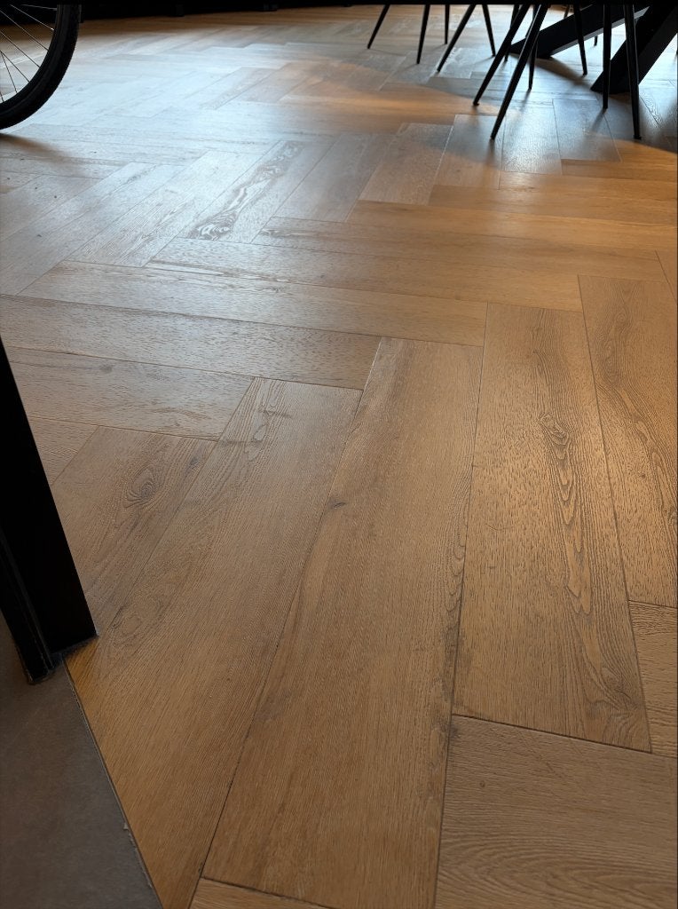Ambiant Spigato Visgraat Dryback – New | Warm oak | Plak PVC, Bruin, Overige typen, Nieuw, Ophalen of Verzenden