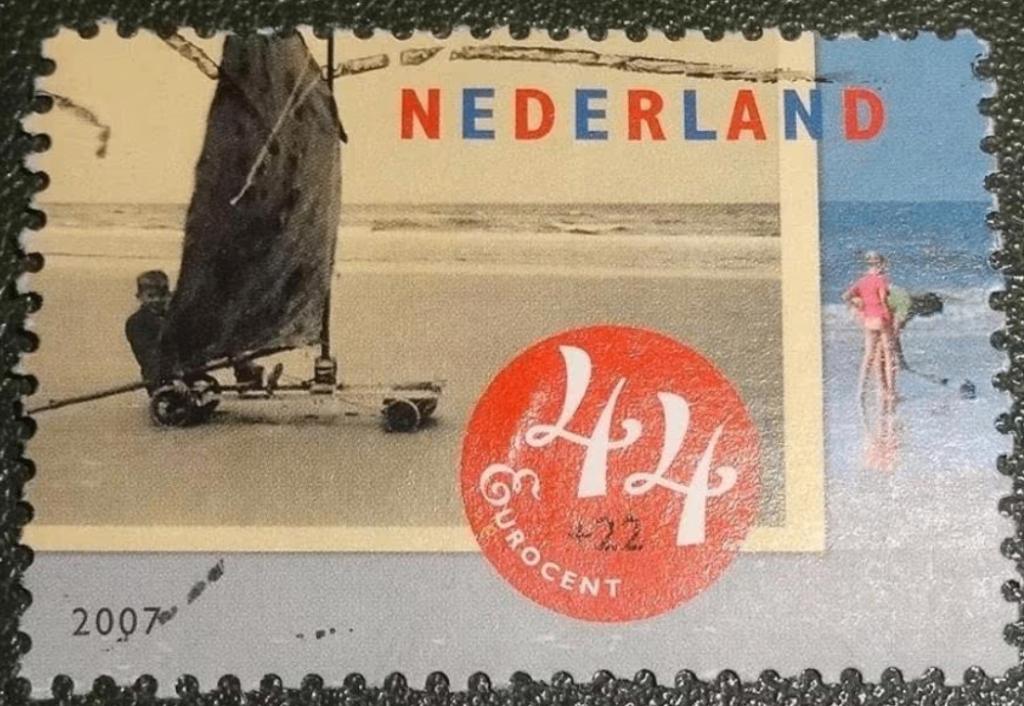 Zomerzegel - 2498c - 2007 - Strandpret (6), Verzenden, Na 1940, Gestempeld