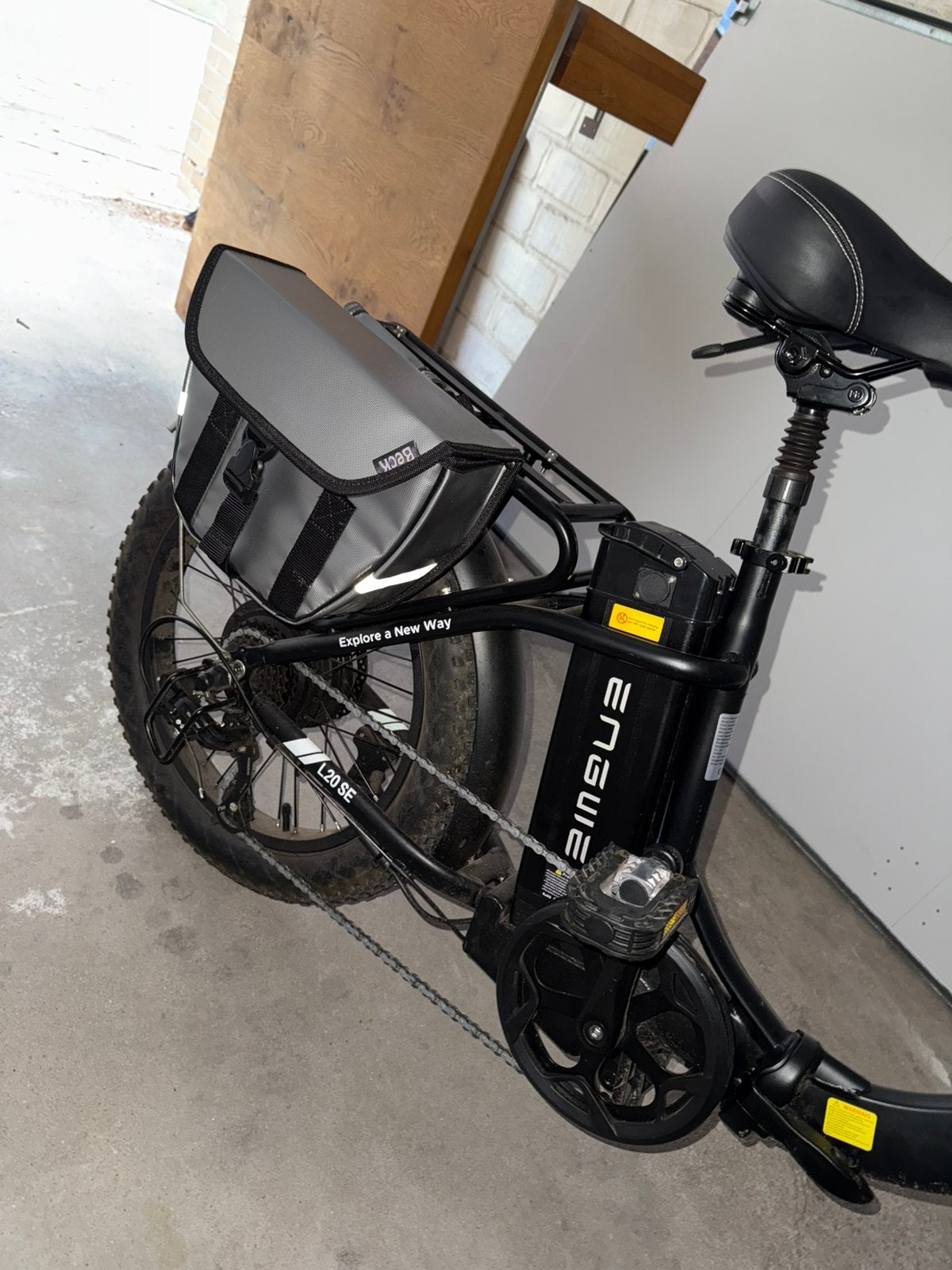 ENGWE L20 SE inklabbare Fatbike E-bike | ZGAN + Factuur, Fietsen en Brommers, Ophalen, 20 inch of meer, Versnellingen, Zo goed als nieuw