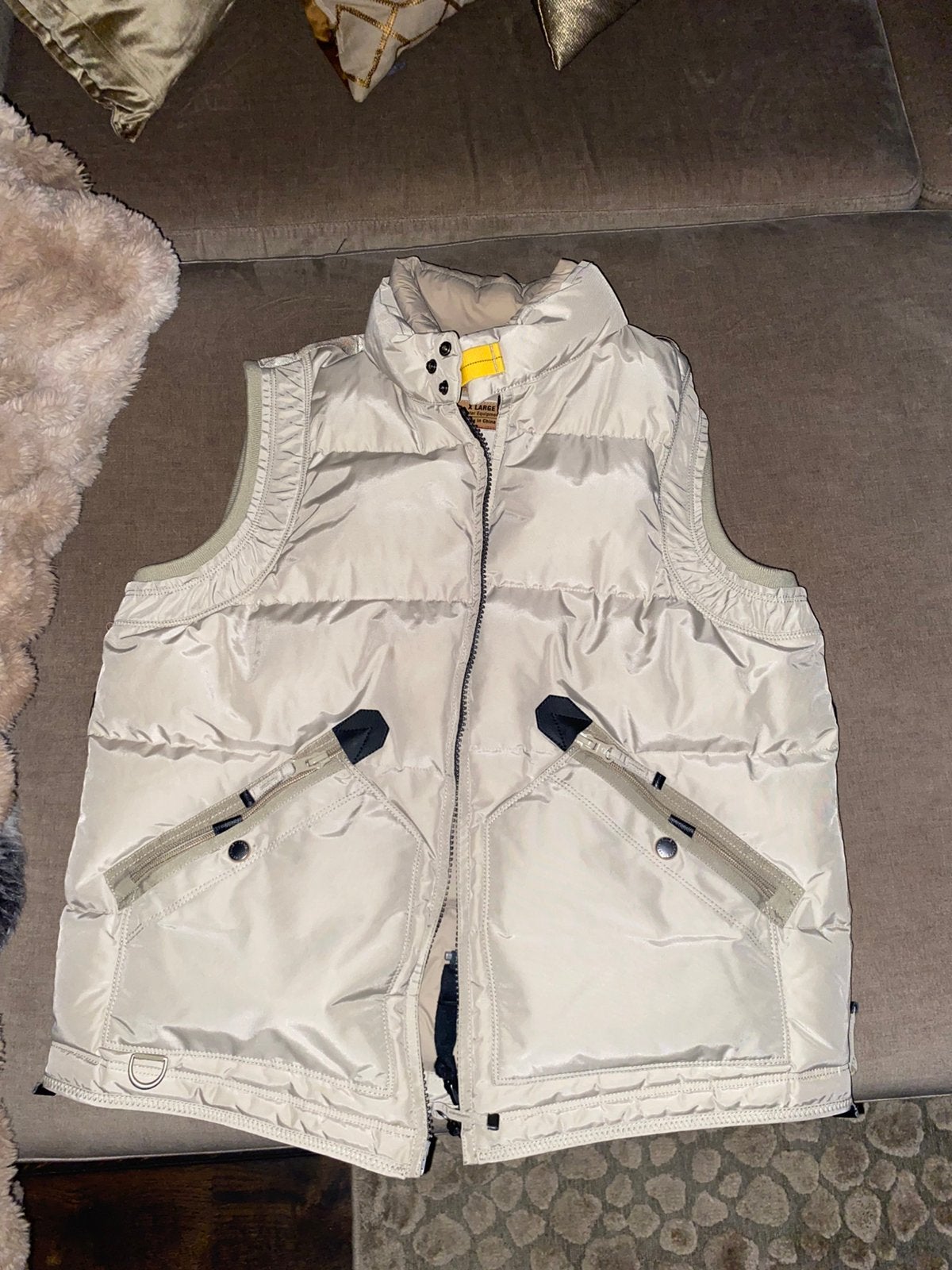 Echte parajumper jas, Ophalen of Verzenden, Nieuw, Maat 56/58 (XL), Beige
