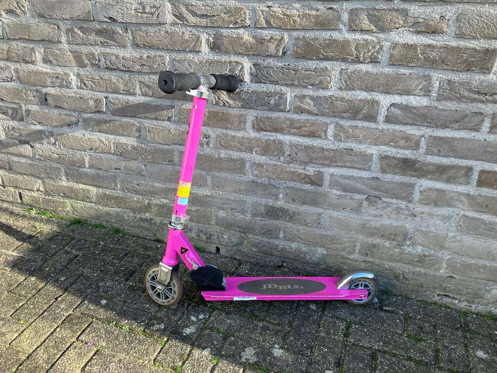 Roze JD Bug step - Gebruikt, Fietsen en Brommers, Steps, Ophalen, Gebruikt, Gewone step