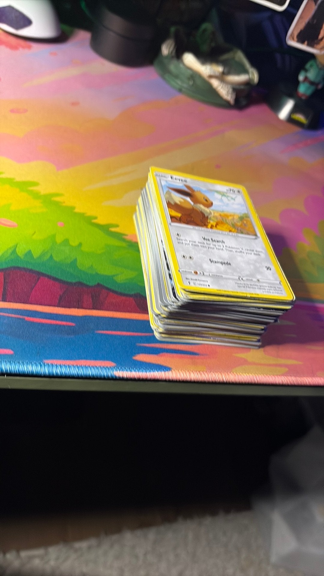 stapel pokemon kaarten, Ophalen of Verzenden, Zo goed als nieuw, Meerdere kaarten