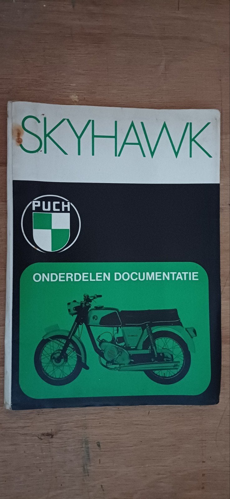 Puch  Skyhawk onderdelen documentatie, Ophalen of Verzenden