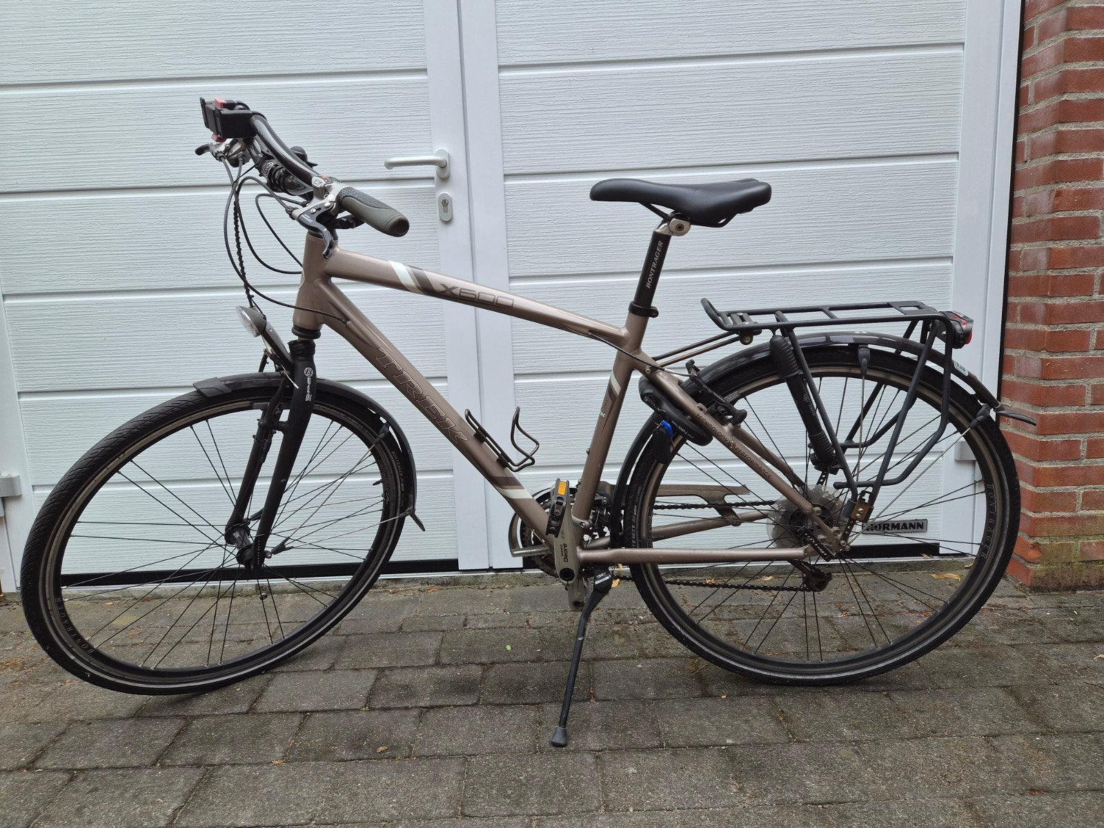 Goed onderhouden sportieve Trek X-600 met 21 versnellingen, Fietsen en Brommers, Gebruikt, 49 tot 53 cm, Meer dan 20 versnellingen
