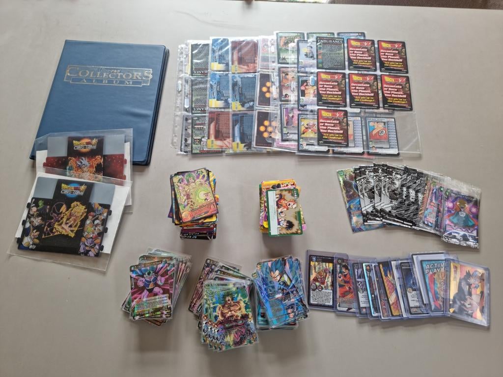 Verzameling Dragon Ball kaarten, Ophalen of Verzenden, Gebruikt