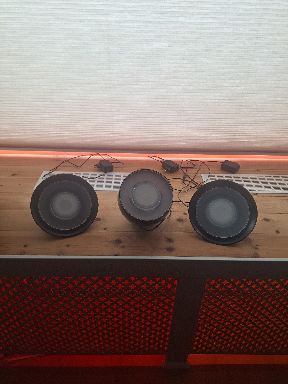 Philips Hue Aura (2x) + Philips Hue Bloom (1x), Ophalen, Gebruikt, Zwart, Dimbaar