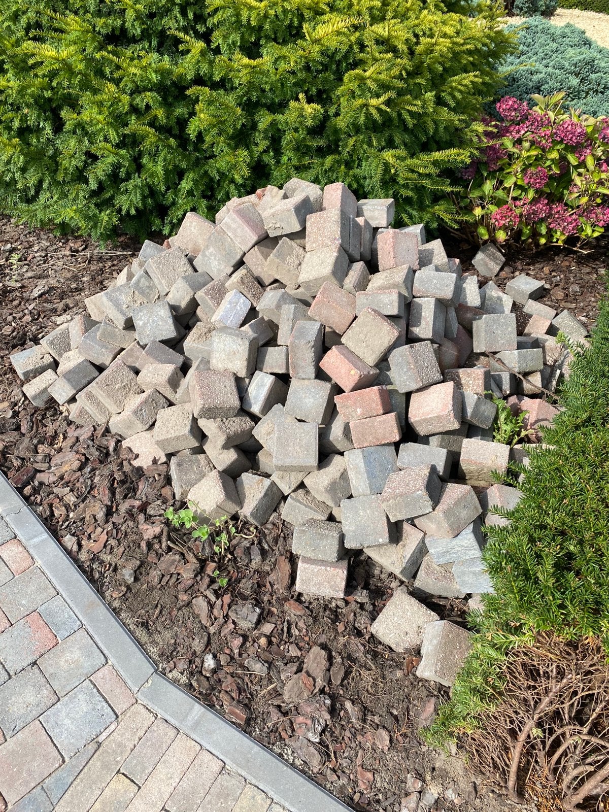 Koppelstones GRATIS, Ophalen, Gebruikt, Beton, Klinkers
