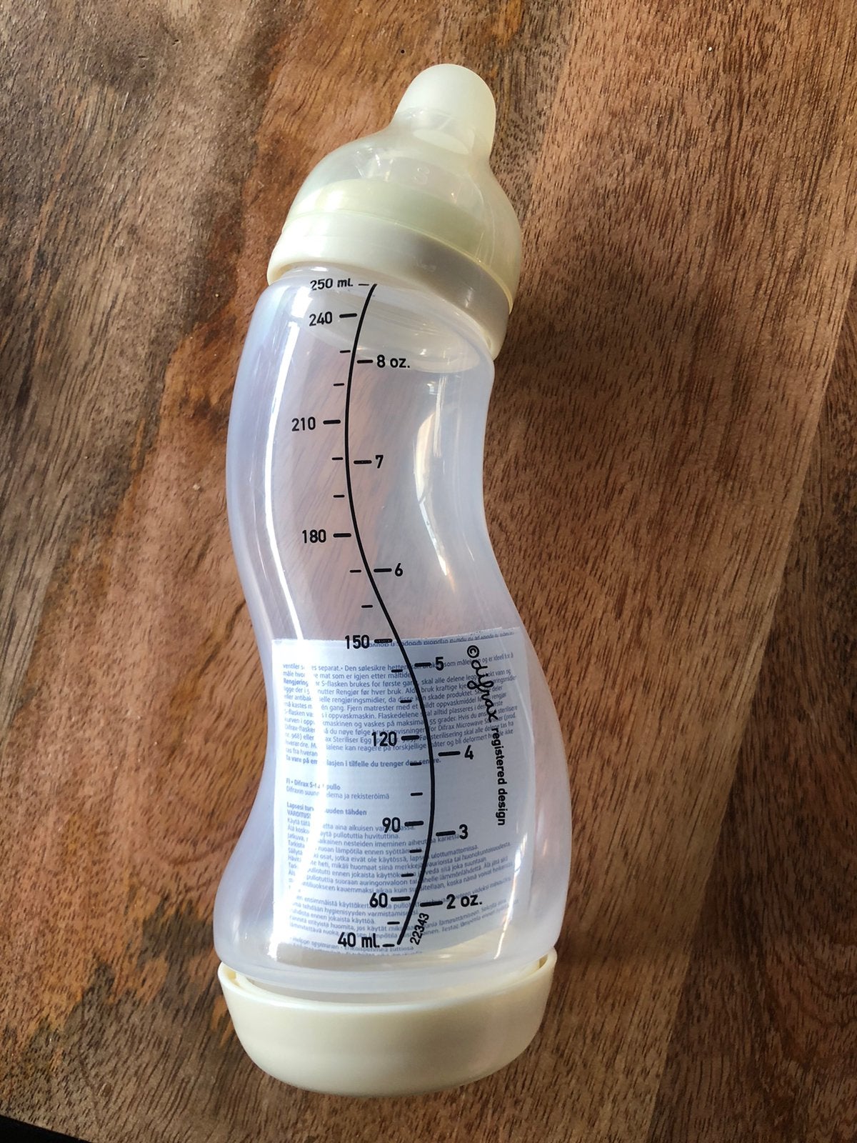 Difrax anti-colic S fles, Difrax, Nieuw, Ophalen of Verzenden, Babyfles
