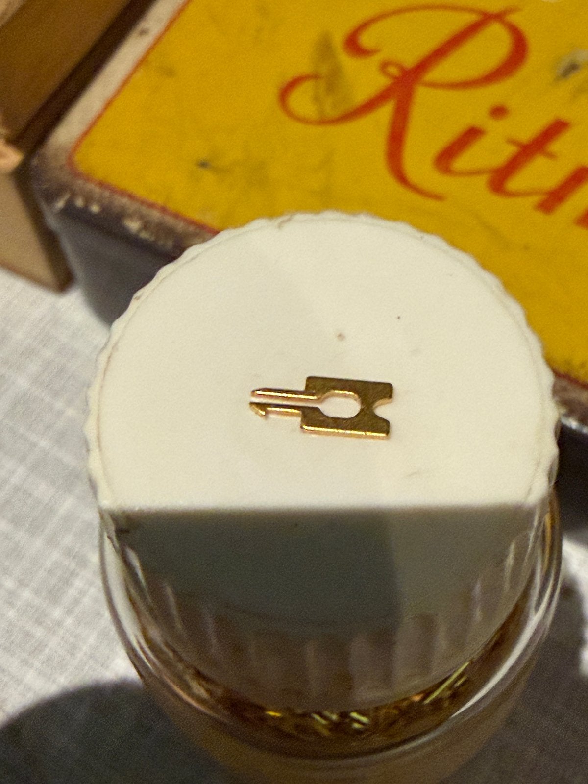 Vintage vergulde veercontacten / connectorcontacten, Ophalen of Verzenden, Gebruikt
