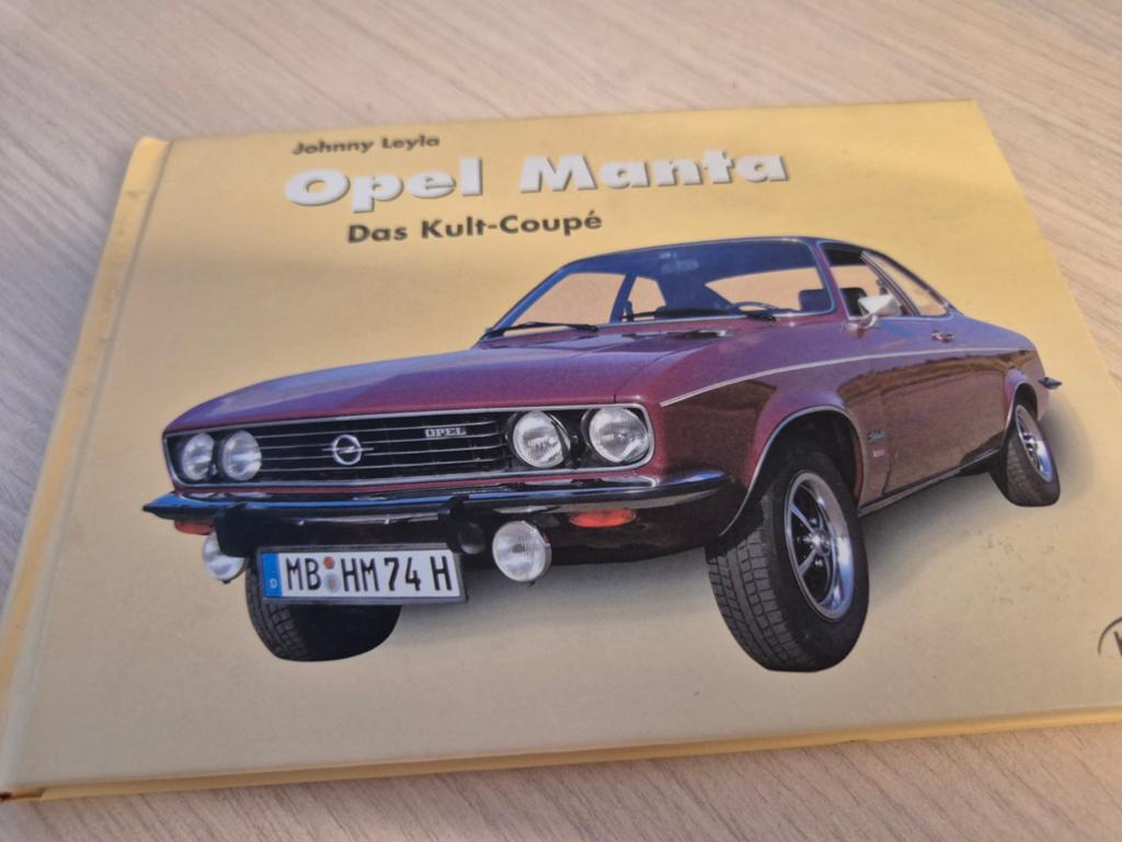 Dik 130blz gebonden boek Opel Manta A B Manta 2800TE 6 cili, Ophalen of Verzenden, Zo goed als nieuw, Opel