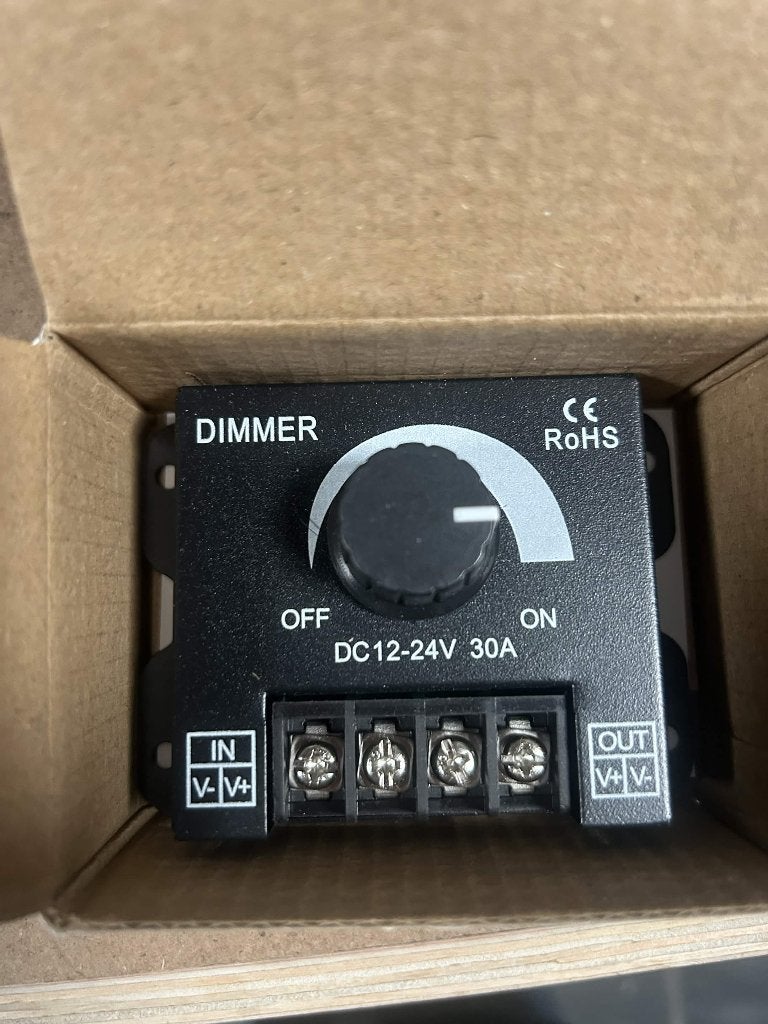 LED Dimmer DC 12-24V 30A 20x, Verzenden, Nieuw, Overige merken, Dimmer