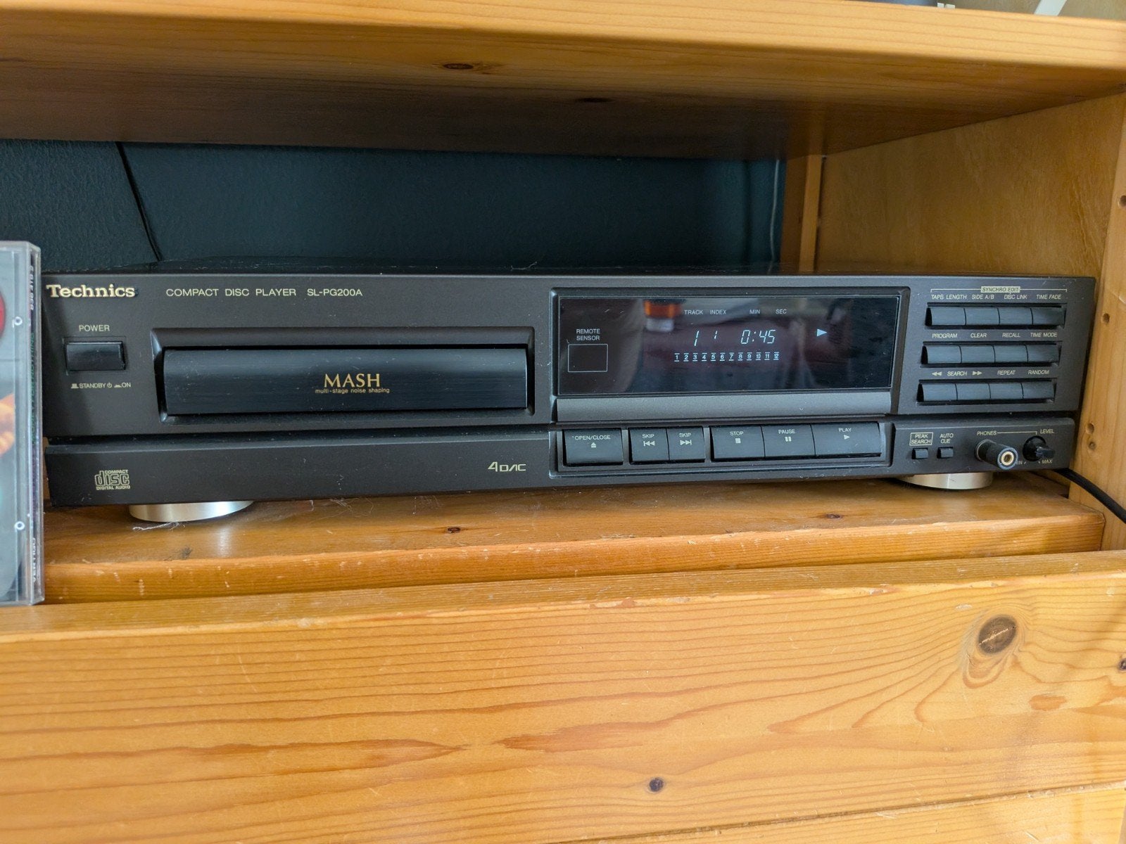Technics SL-PG200A CD-speler - Werkt goed, Ophalen of Verzenden, Gebruikt, Technics