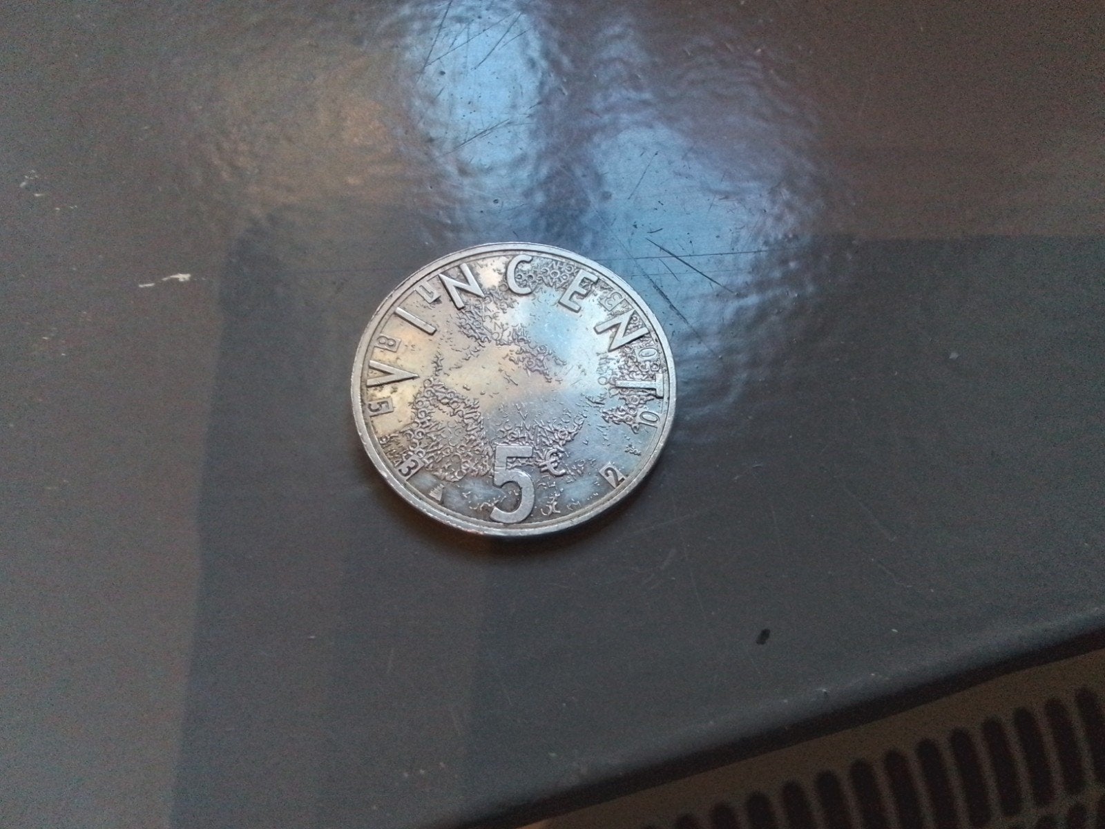 Beatrix vincent 5 euro munt., Ophalen of Verzenden, Koningin Beatrix, Euro's