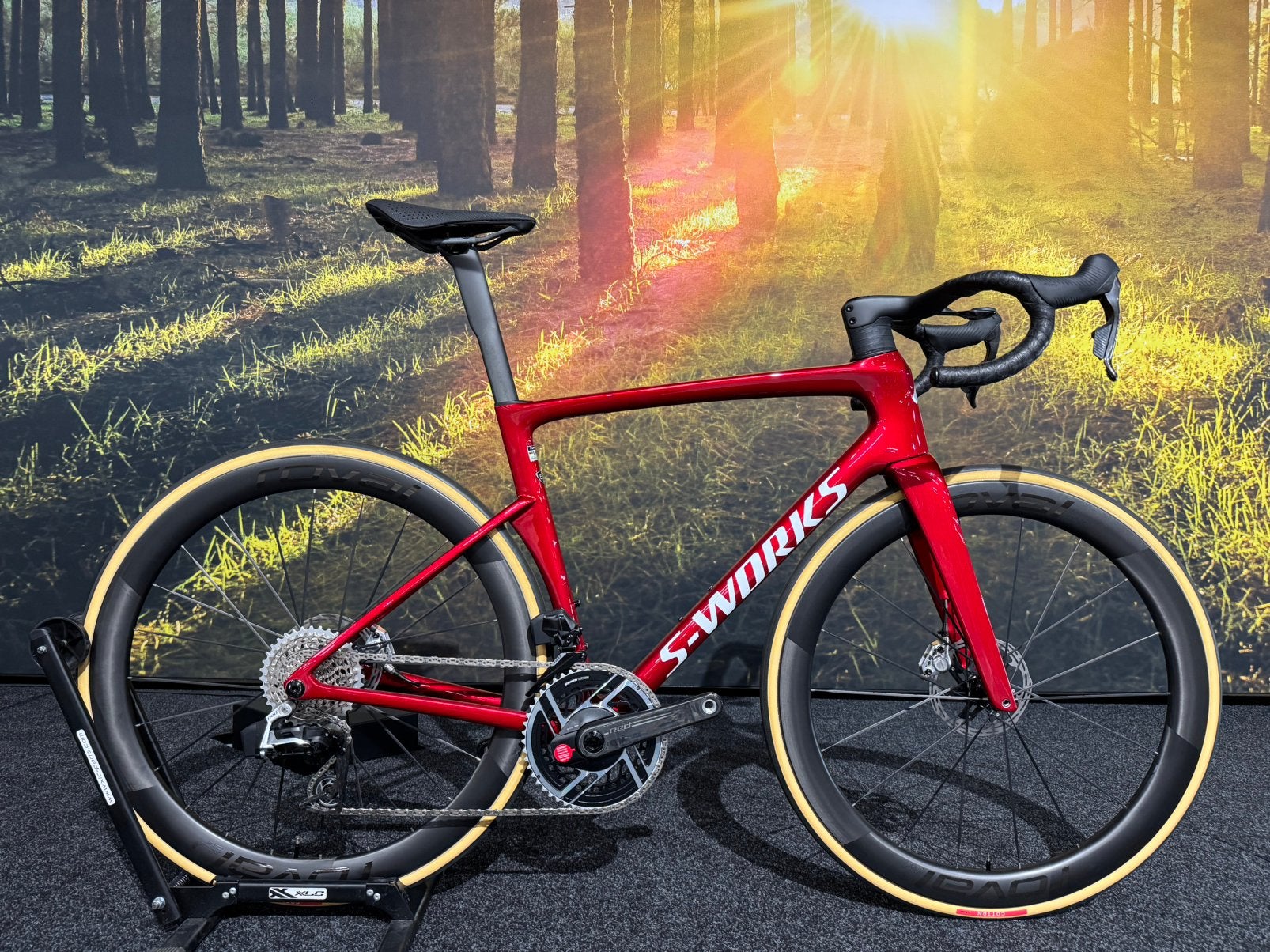 Super mooie S-Works Tarmac SL9 maat 56cm met Sram Red AXS, 28 inch, Carbon, Nieuw, Meer dan 20 versnellingen