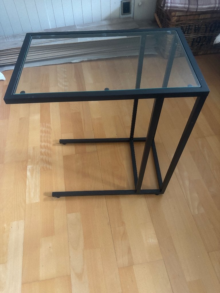 Bijzettafeltje, Ophalen, Minder dan 55 cm, Metaal of Aluminium, Klassie industrieel