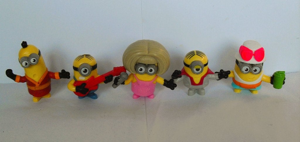 Minions Figuurtjes Despicable Me Verschrikkelijke Ikke, Ophalen of Verzenden, Zo goed als nieuw