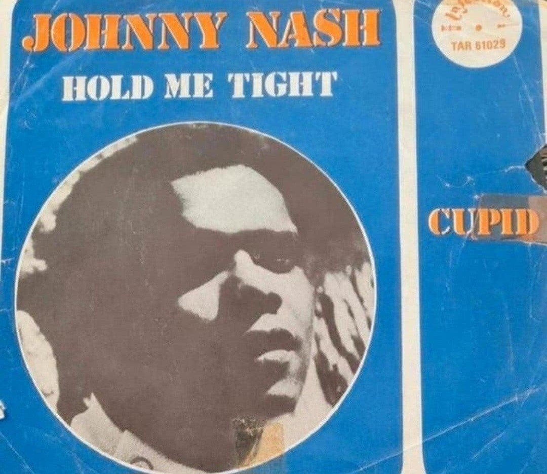JOHNNY NASH - HOLD ME TIGHT (HALVE HOES), Cd's en Dvd's, Vinyl Singles, Ophalen of Verzenden, Gebruikt