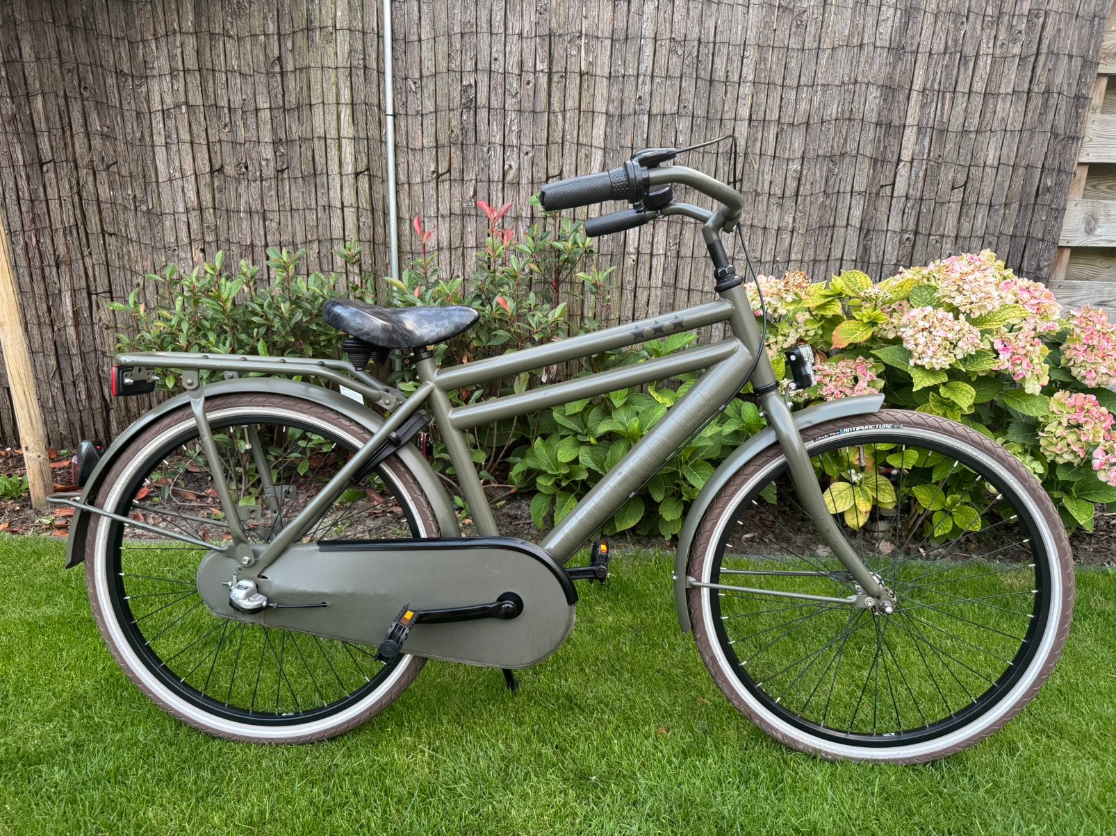 Kinderfiets, jongensfiets, Cortina U4, 24 inch, 3 versnell., Ophalen, Zo goed als nieuw, 24 inch, Versnellingen