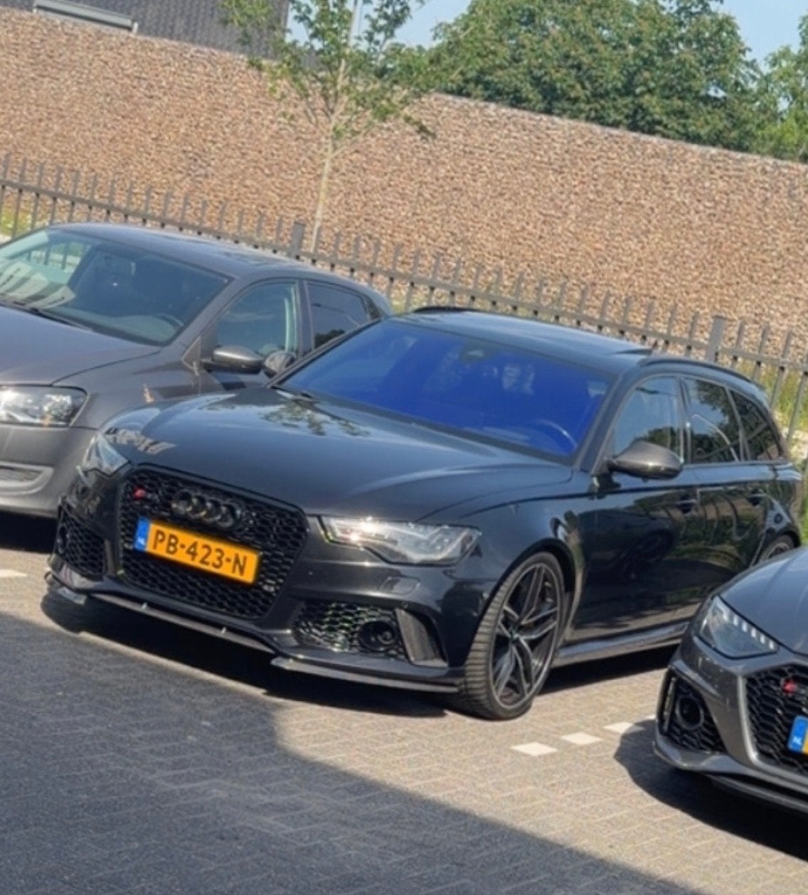 Audi RS6 4.0 445KW Quattro Avant 2013 Zwart c7 karamische, Automaat, 1750 kg, Vierwielaandrijving, Startonderbreker