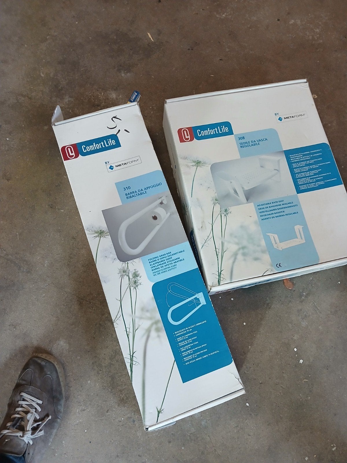 te koop invalide douchebankje en beugel, Ophalen