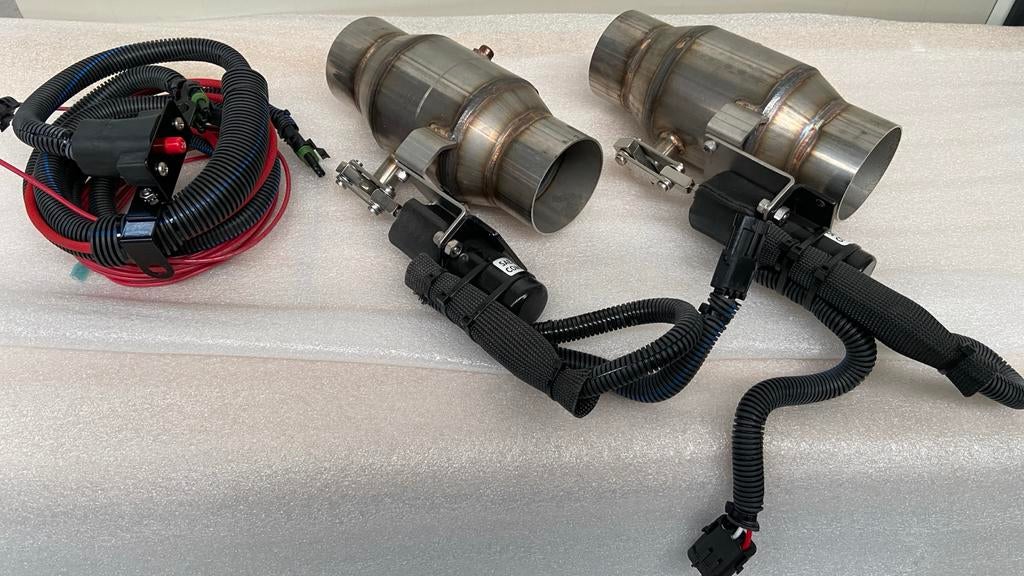 1x Nieuwe Cut Off Valve Bypass Vlinderklep Uitlaatklep RVS, Ophalen of Verzenden, Nieuw, Universele onderdelen