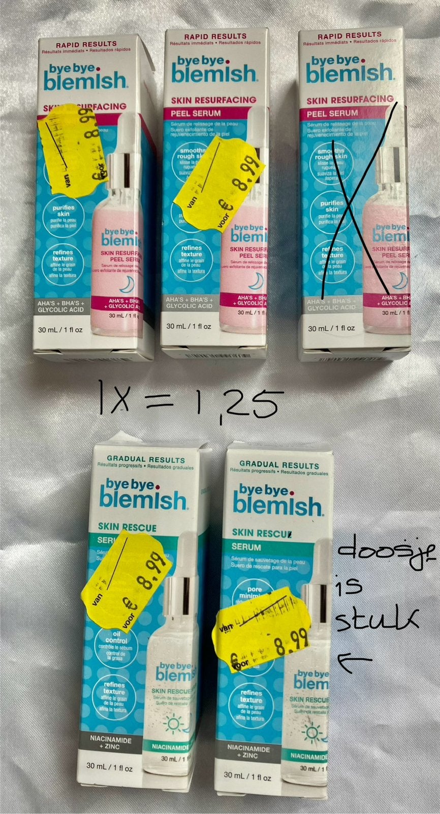 Gezichtsverzorging nw serum, Ophalen of Verzenden, Nieuw