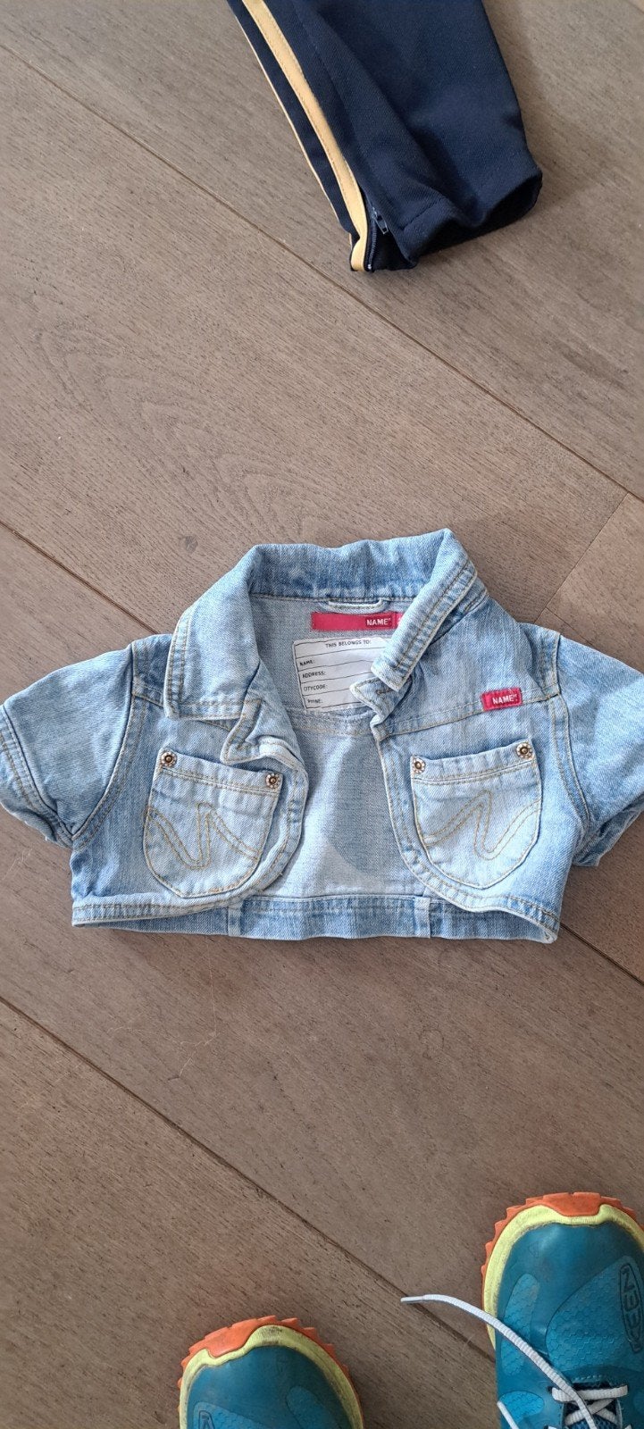 Bolero spijker jasje mt 104 Name it, Kinderen en Baby's, Kinderkleding | Maat 104, Meisje, Ophalen of Verzenden, Zo goed als nieuw