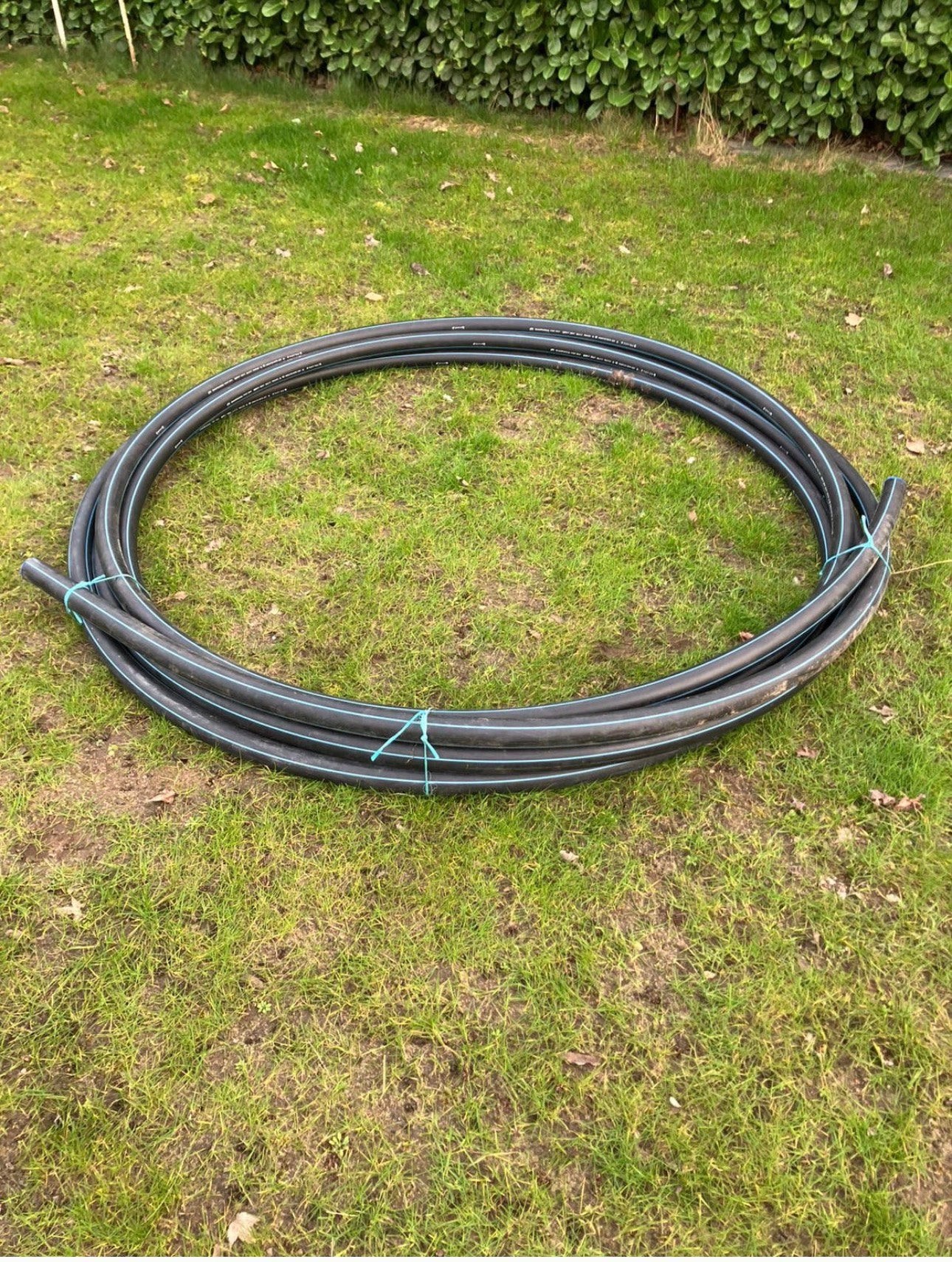 Nieuwe 50 mm tyleenbuus 15 m, Ophalen, Pvc, 6 meter of meer, Nieuw