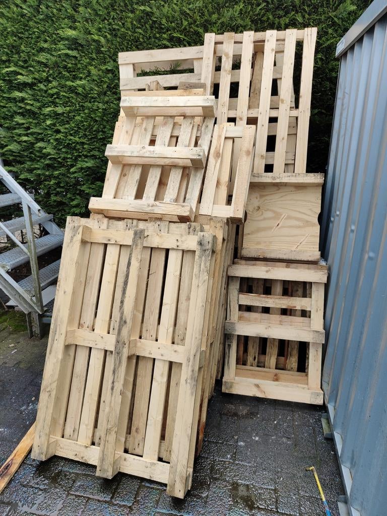 Pallets, Ophalen, Overige houtsoorten, Minder dan 200 cm, Pallet