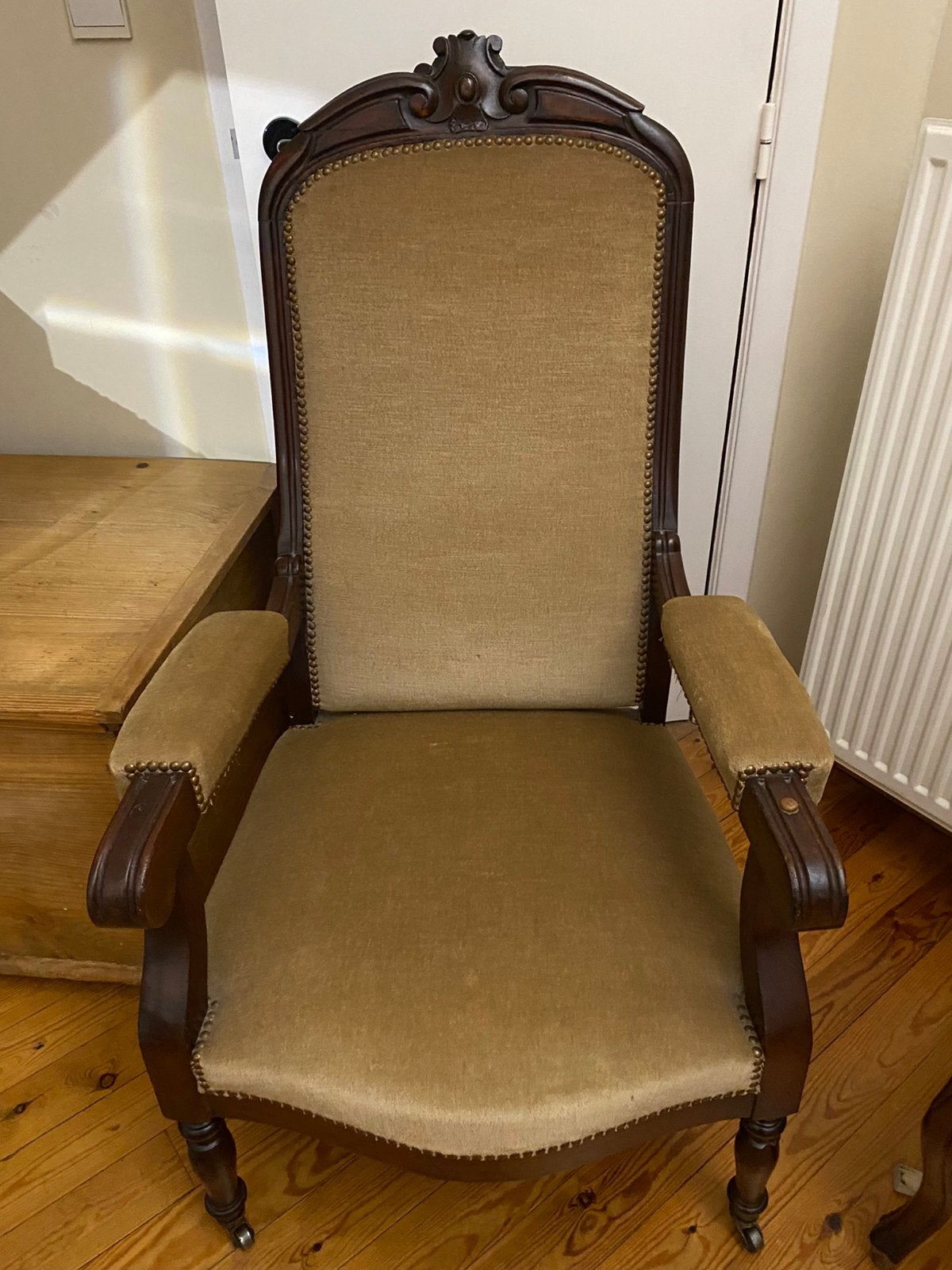 Te koop, Antiek en Kunst, Antiek | Meubels | Stoelen en Banken, Ophalen