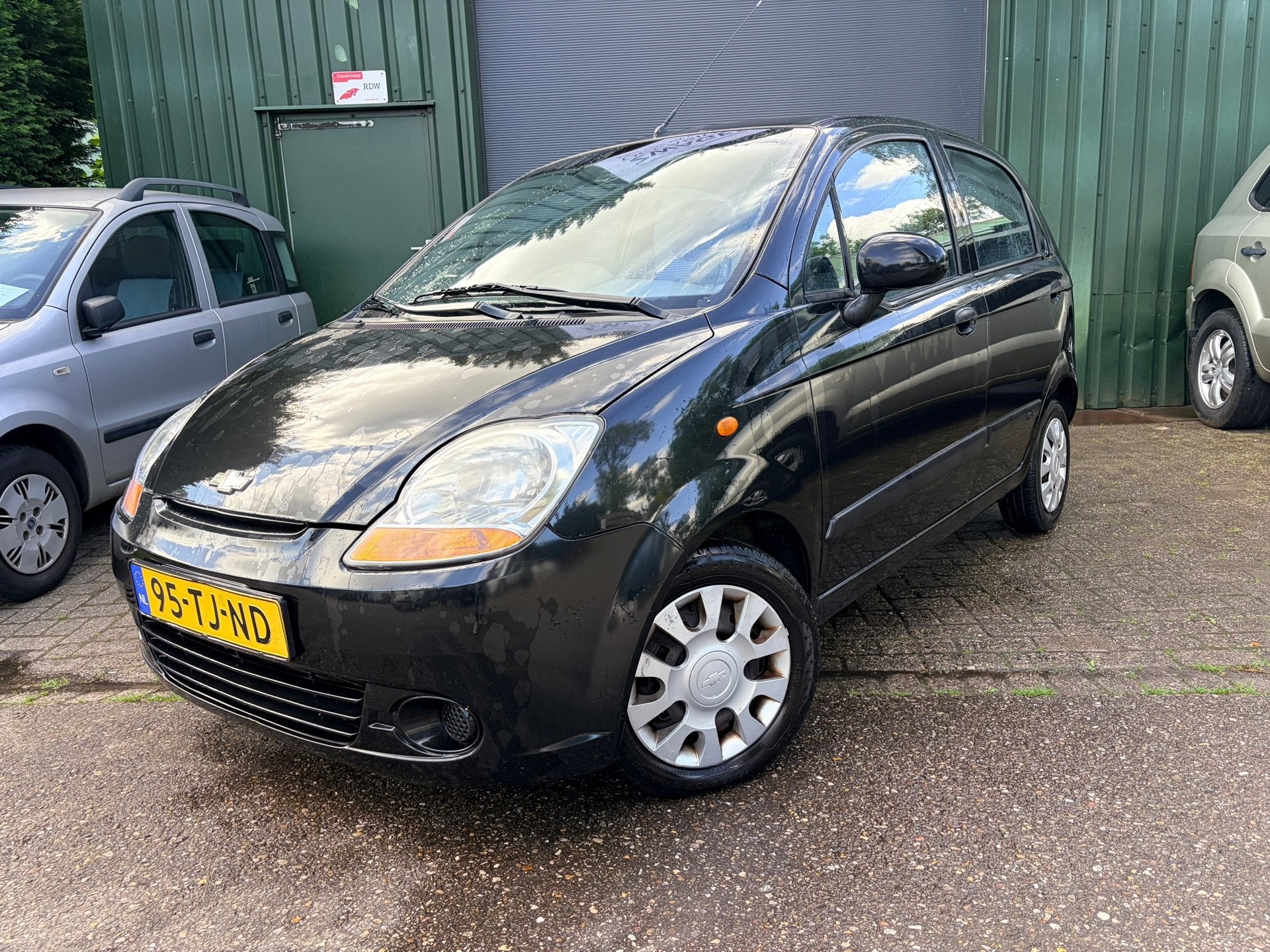 Chevrolet Matiz 0.8 Breeze APK 29-05-2027, Auto's, Chevrolet, Voorwielaandrijving, Stof, Gebruikt, Zwart