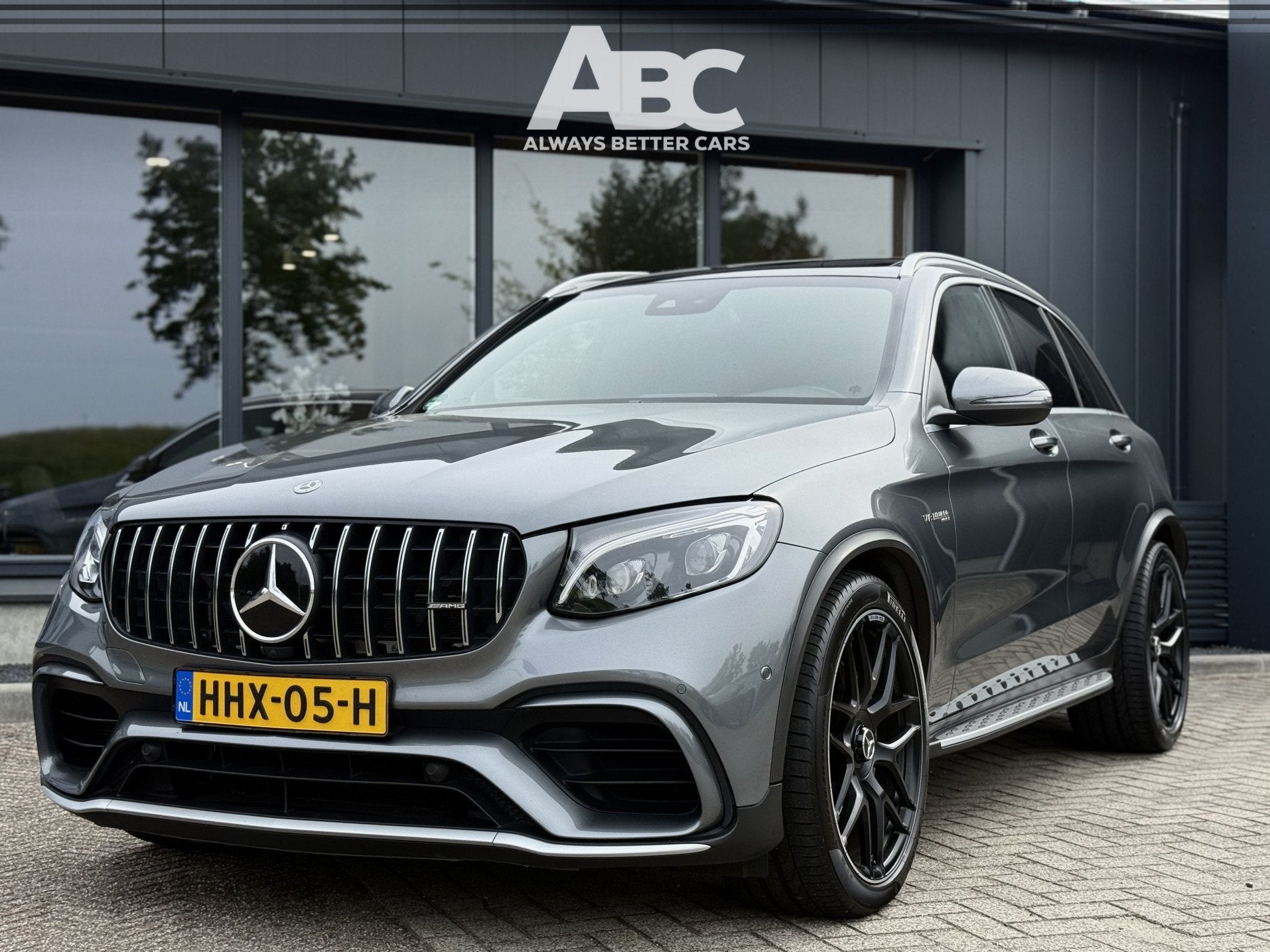Mercedes-Benz GLC AMG 63 4MATIC+ Pano (bj 2017, automaat), Automaat, Dealer onderhouden, Gebruikt, Vierwielaandrijving