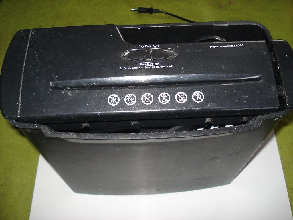 papierversnipperaar Shredder  /   100% werkend te zien, Ophalen of Verzenden, Zo goed als nieuw
